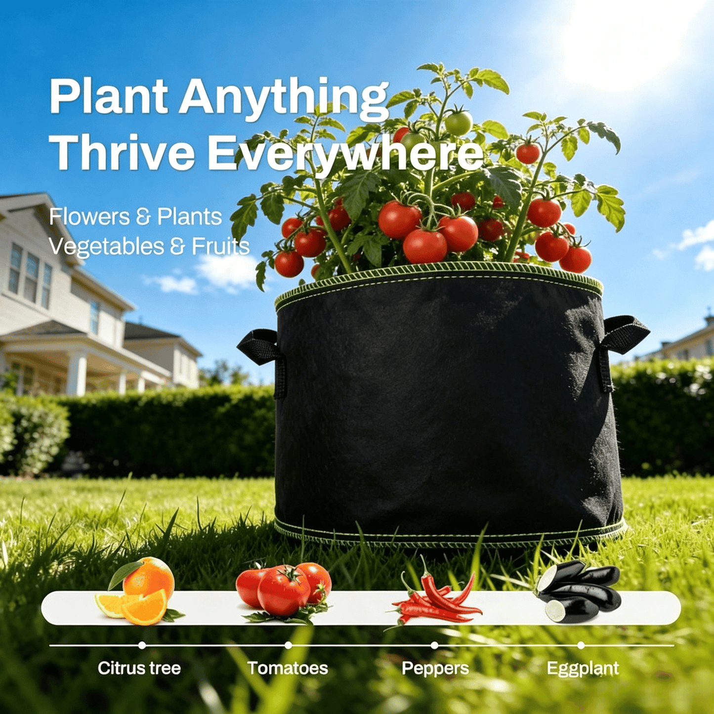 5 Gallon Grow Bags