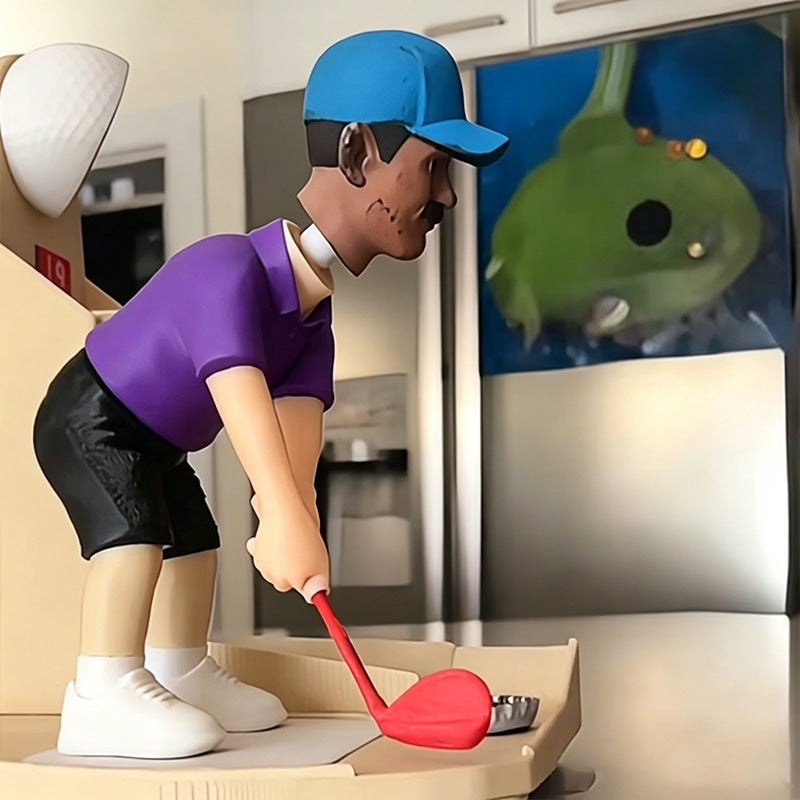 Golf Themed Portable Bottle Opener | Perfect Gift for Golf & Beer Lovers