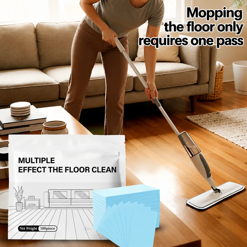 🔥Multi-Surface Floor Cleaning Tablets – Antibacterial Deodorizing Cleaner for Hardwood, Tile, Laminate & RV Walls