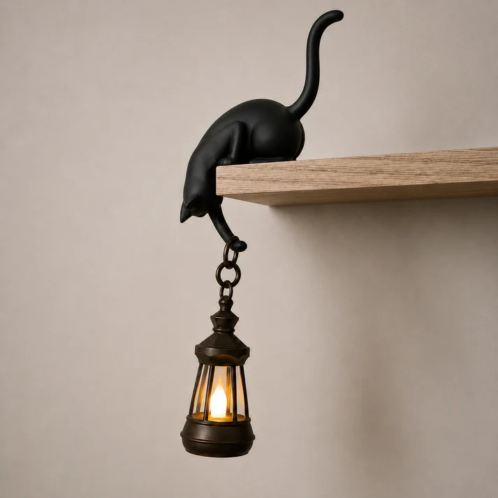 🐱 3D Printed Cartoon Cat Upside Down Hook
