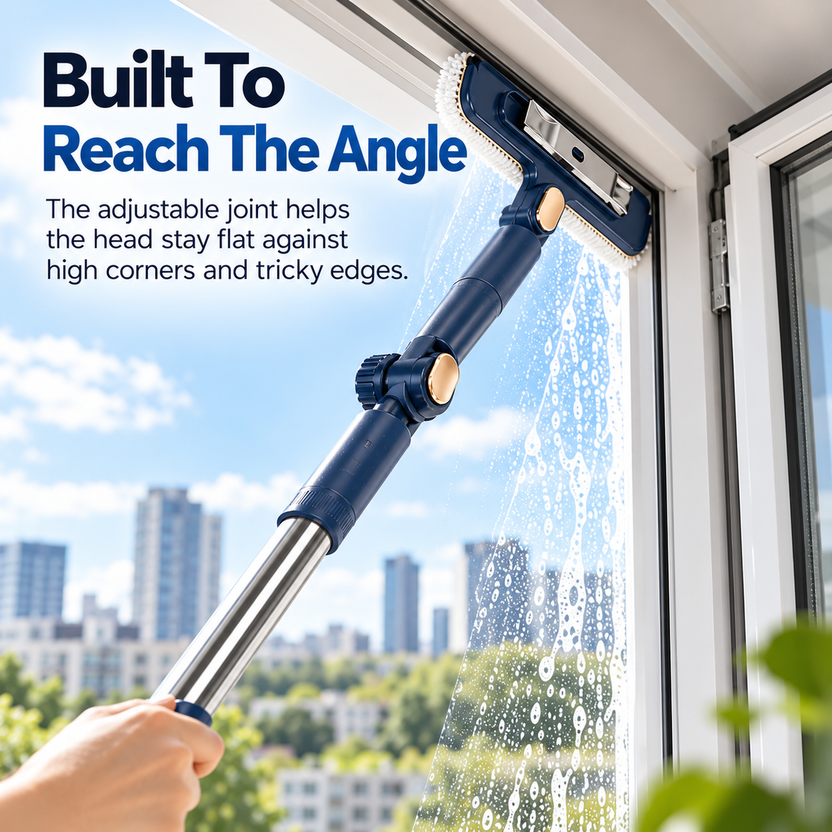 🏆 LIMITED-TIME 50% OFF! ✨Window Cleaning Squeegee for High-Rise Windows
