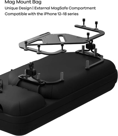 AULUMU B01 Urban Transit Sling Bag – Expandable Storage with Magnetic Phone Mount