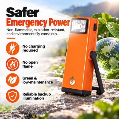 💧🔦 Water-Activated Emergency Flashlight | 168+ Hours of LED Light, No Charging Needed – Camping, Blackout & Survival Essential ⚡