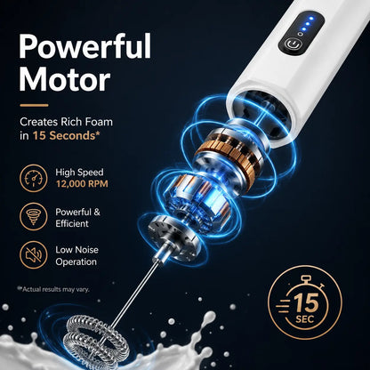 ⚡️Electric Milk Frother Handheld