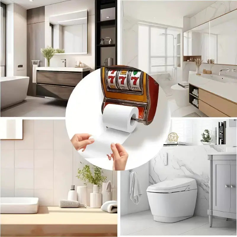 🔥Limited Edition🎁Slot Machine Toilet Roll Holder