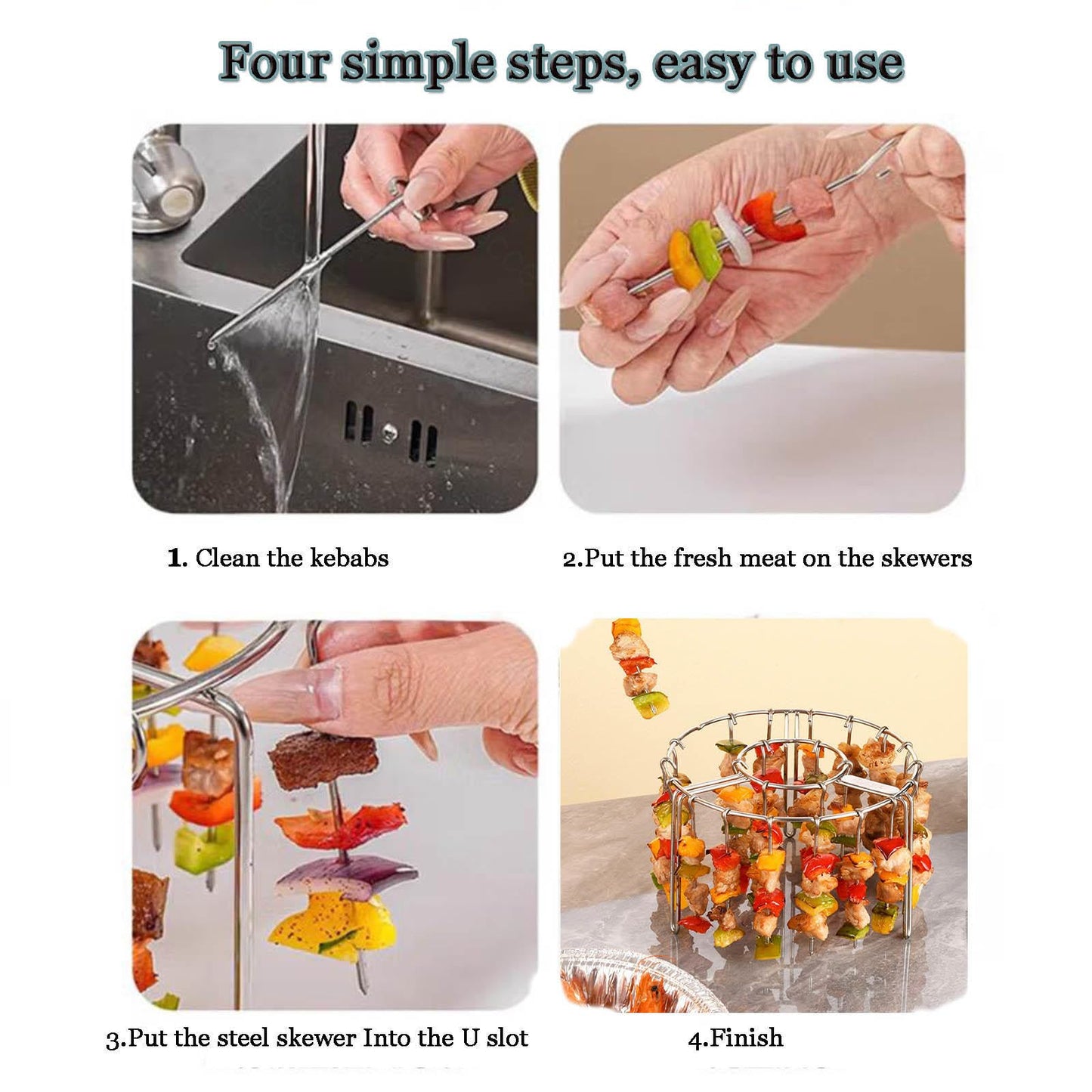 Air Fryer Skewer Rack