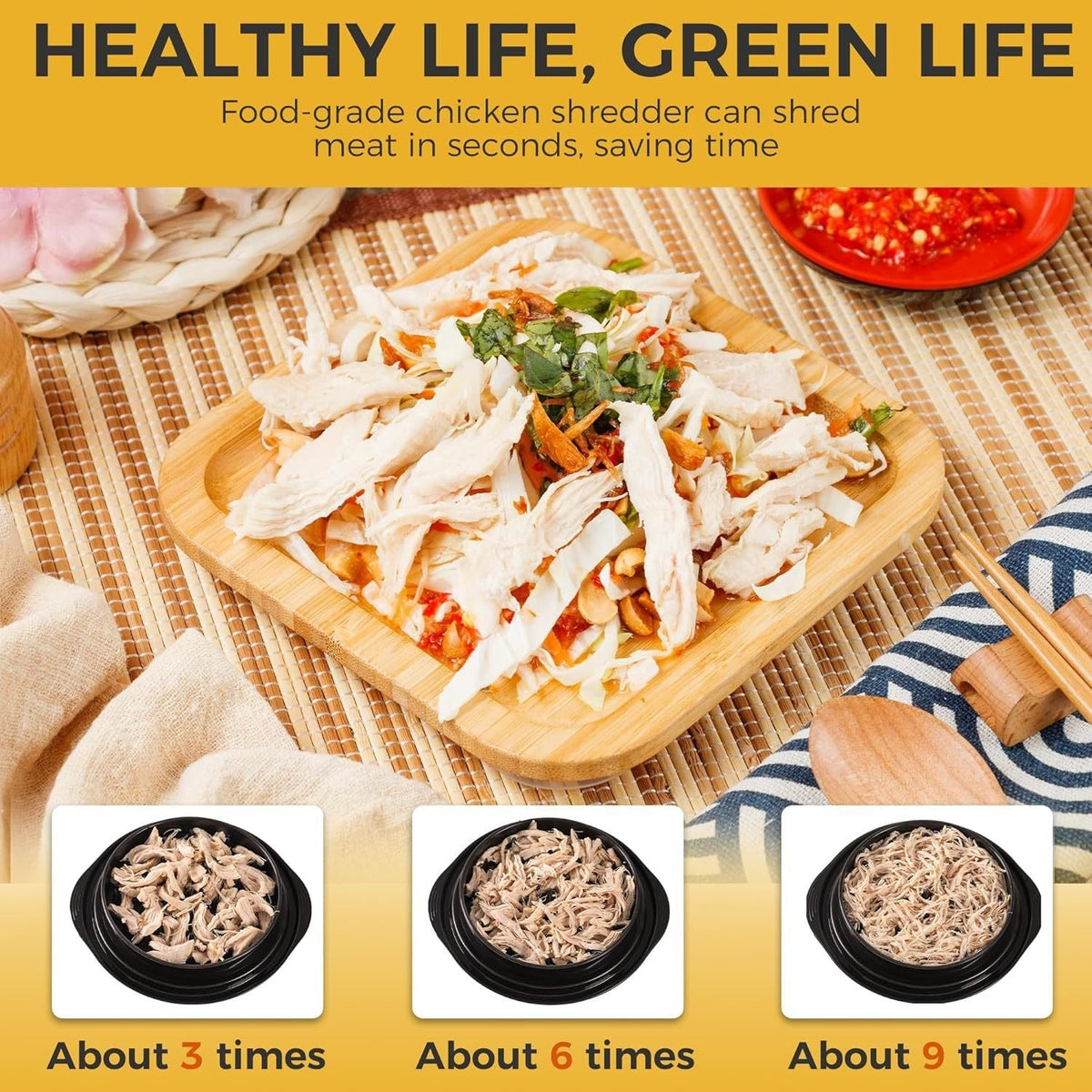 Chicken Shredder Large Chicken Breast Shredder Tool
