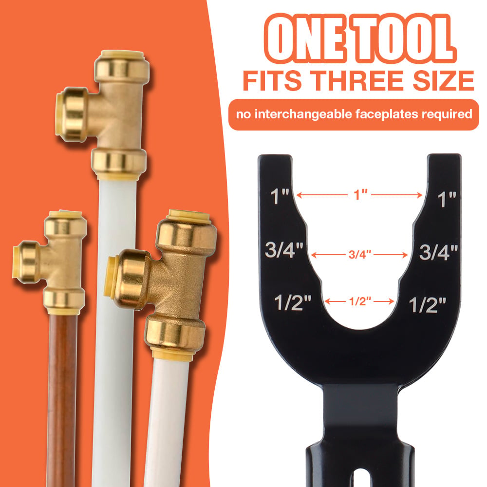🔥LAST DAY 49% OFF - 🛠️ Push Fit Disconnect Tool – 1/2", 3/4", 1" Brass Fitting Removal Pliers for Plumbing Repair & DIY Projects