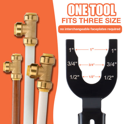 🔥LAST DAY 49% OFF - 🛠️ Push Fit Disconnect Tool – 1/2", 3/4", 1" Brass Fitting Removal Pliers for Plumbing Repair & DIY Projects