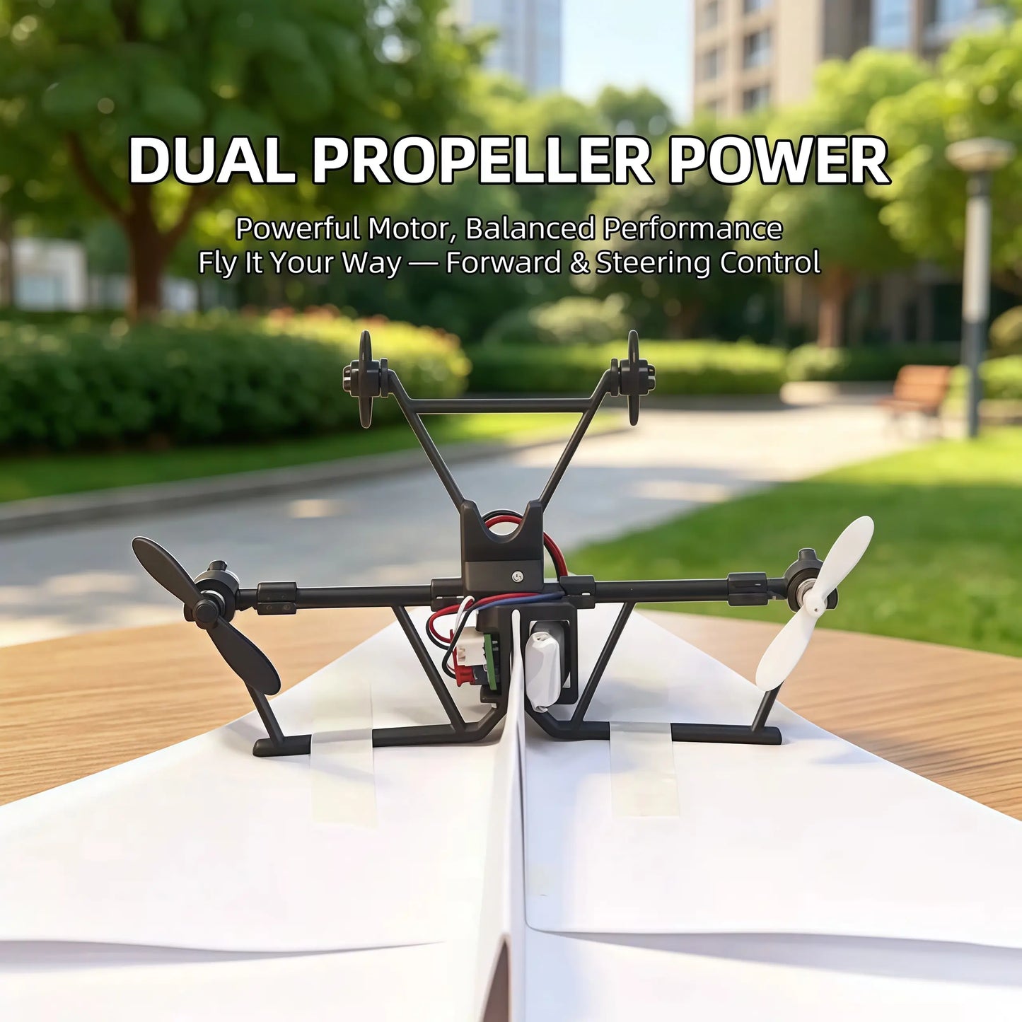 ✈️RC Powered Paper Airplane Kit – Build, Control & Fly Your Own Plane