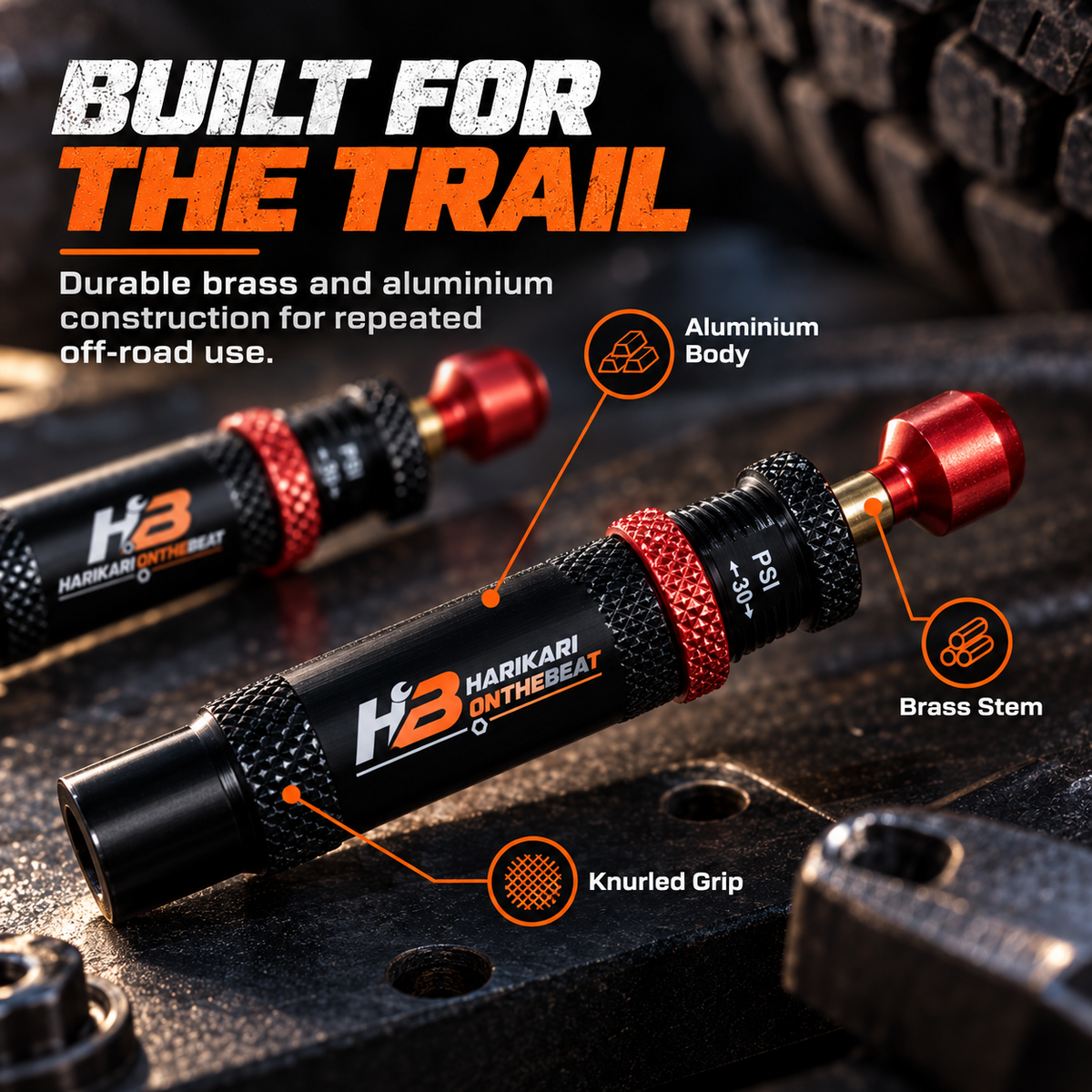 Automatic Tyre Deflator Set
