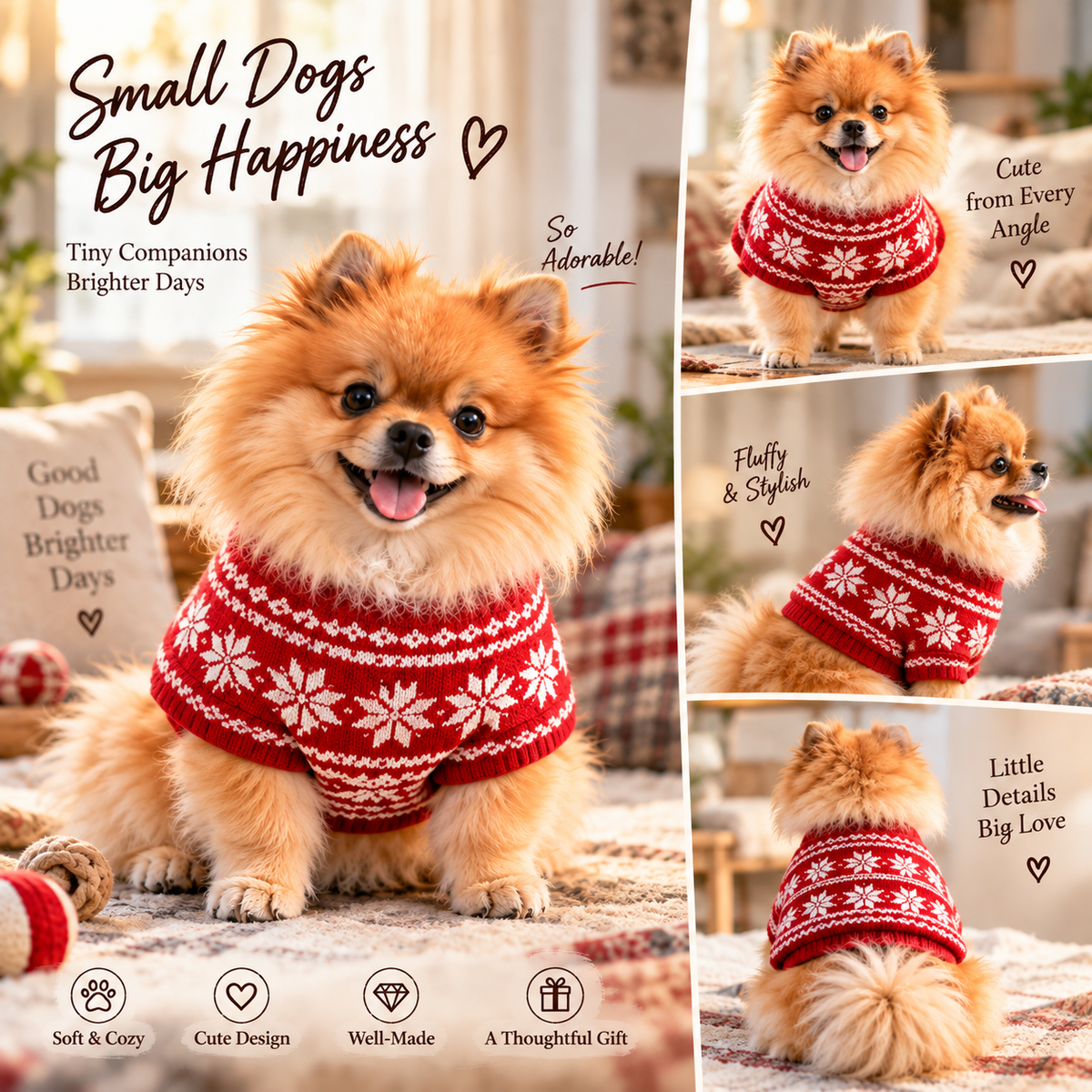 🐶🐾The Fluffy Pomeranian Crew – 24 Little Companions to Discover & Collect