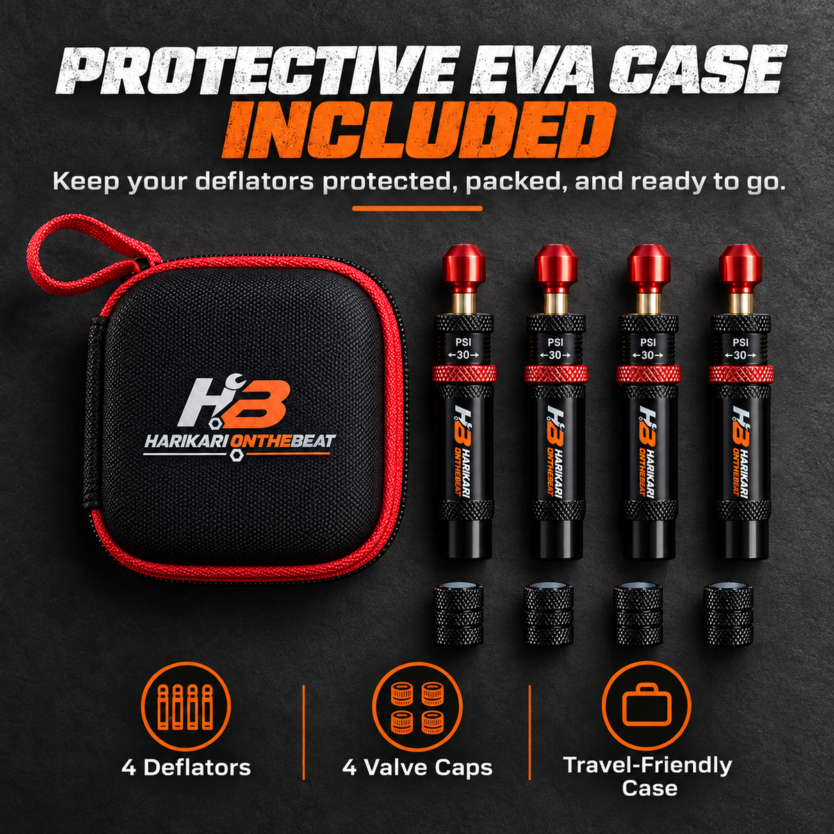 Automatic Tyre Deflator Set