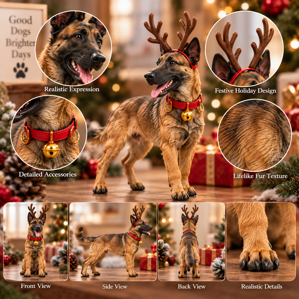 🎉24 Days of Belgian Malinois Joy — 24 Unique Collectible Figurines🎉