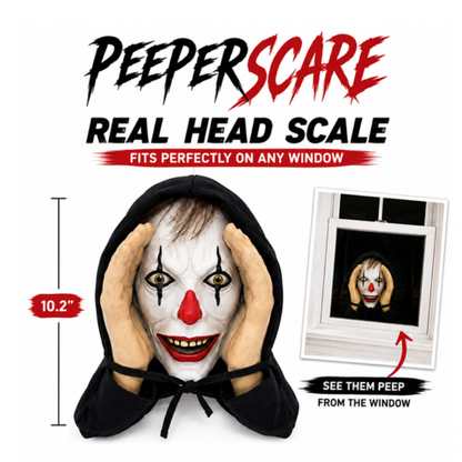 👀 Creepy Window Prank Prop