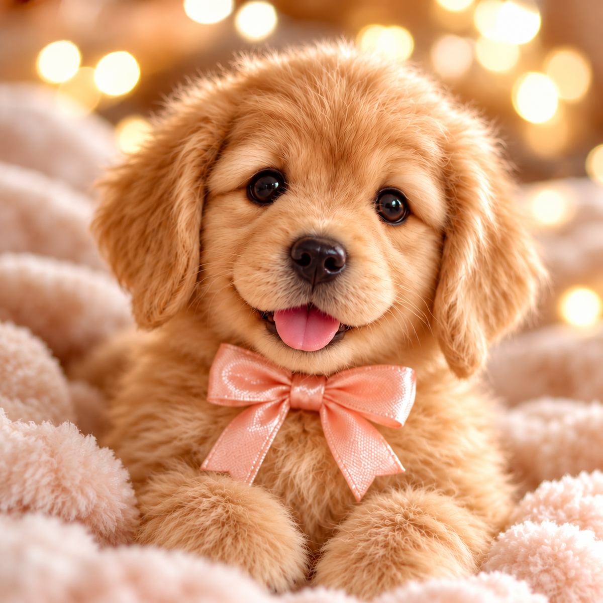 🎁Realistic Robotic Golden Retriever Puppy ✨ The Cutest Christmas Surprise
