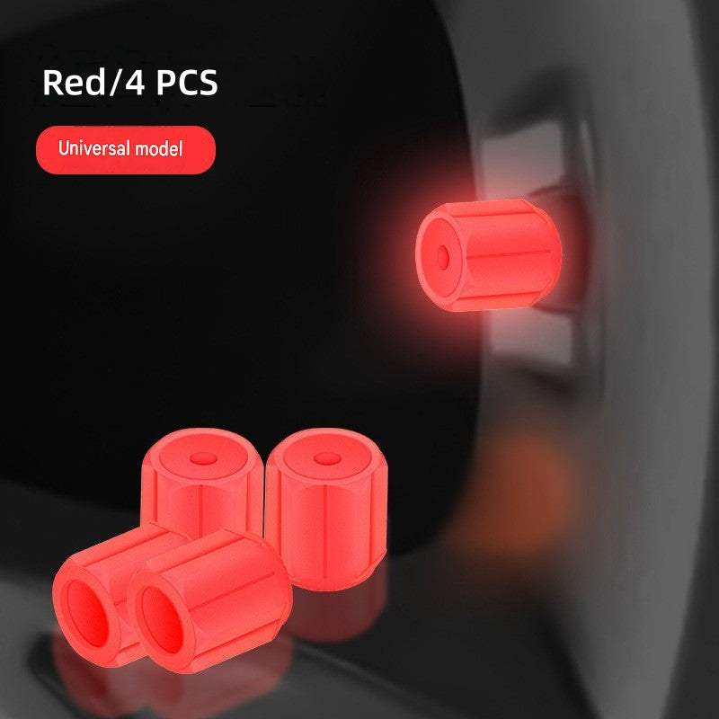 Universal Fluorescent Tire Valve Caps – Protect Valves & Upgrade Your Wheels