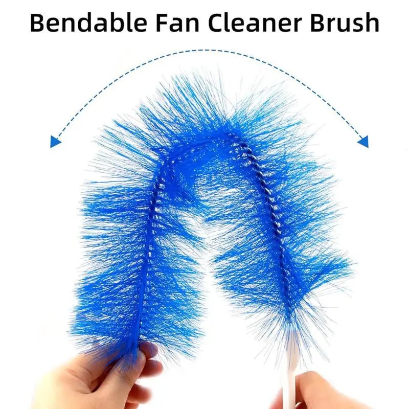 Multifunctional Bendable Fan Cleaning Brush – Long Reach Dust Removal Tool for Air Conditioners
