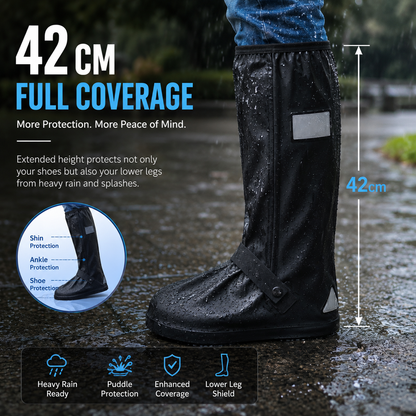 DryWalk Waterproof Shoe Covers | Anti-Slip Rain Shoe Protectors