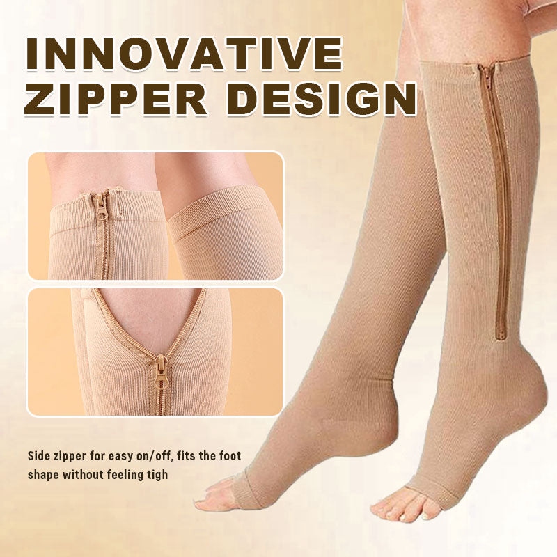 Close view of side zipper opening and design