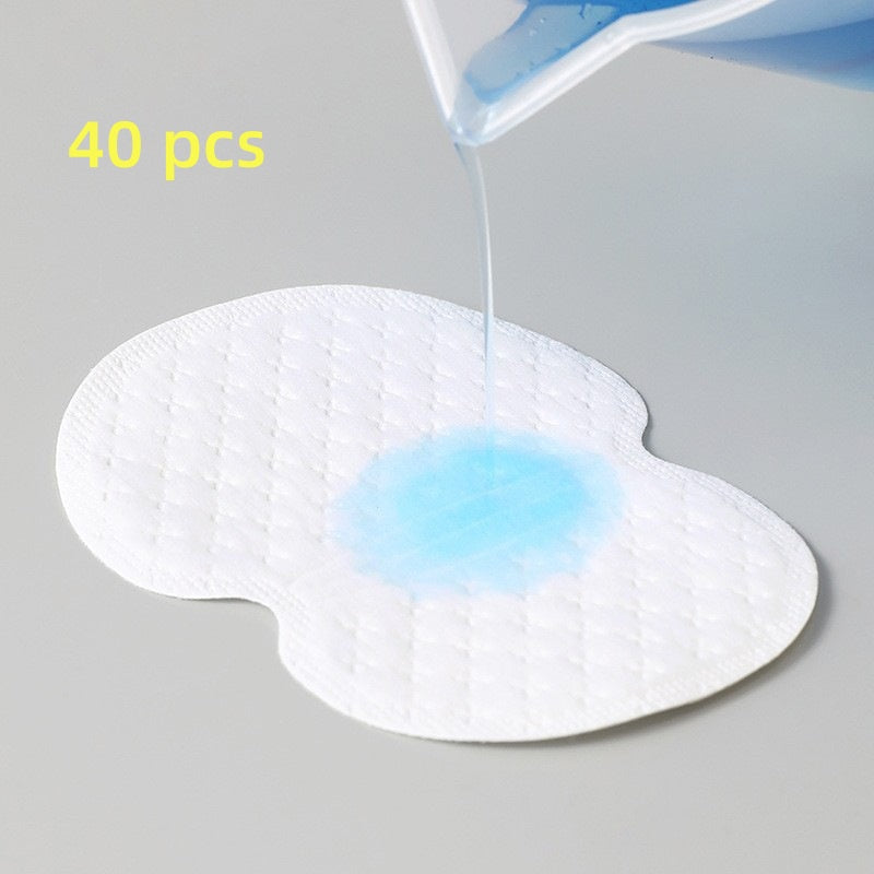 Disposable Underarm Sweat Pads for Clothing — Daily Use, Fitness, Travel