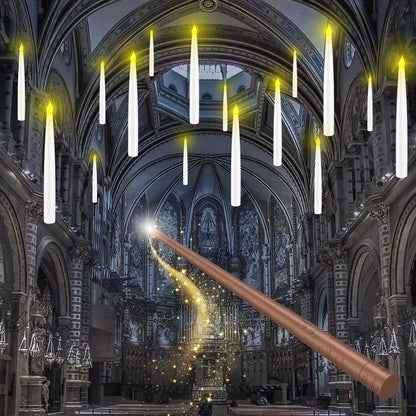 🪄50% OFF TODAY🕯️ Magic Wand Flameless Candles🎄Wave the Wand. Light the Magic.