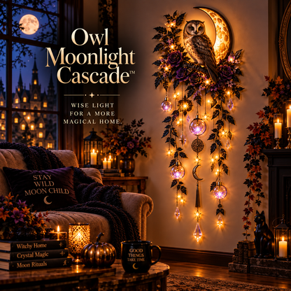 Enchanted Moon Animal Wall Light