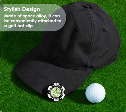 🔥Last Day 49% OFF⛳Golf Hat Clip Ball Marker with High Precision Green Reading Aid Golf Accessories for Men Women