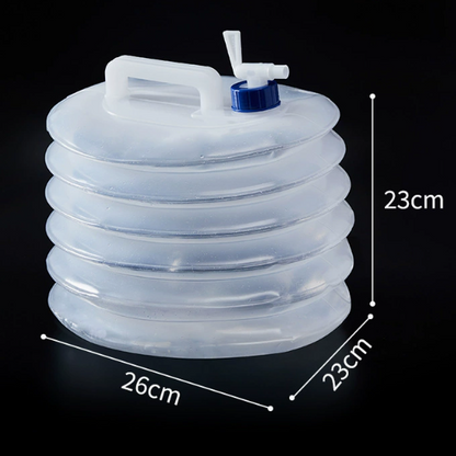 Collapsible Water Container Set – 5L + 10L with Spout