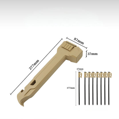 🔨⛺The All-in-One Camping Hammer with 8 Stakes