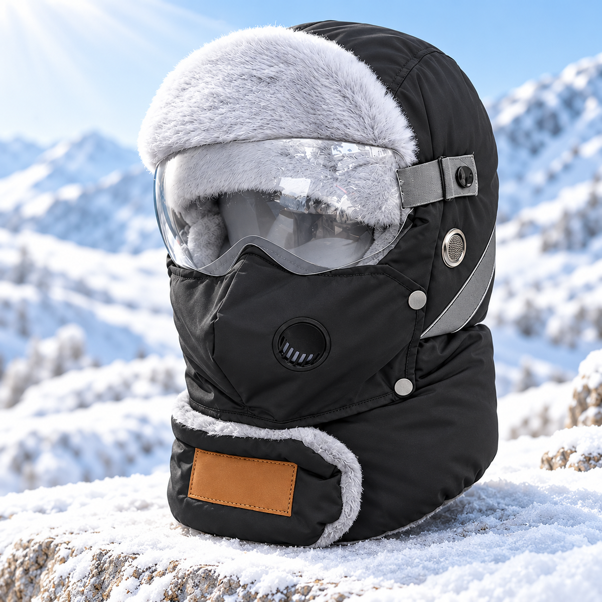 5-in-1 winter thermal ushanka hat product image