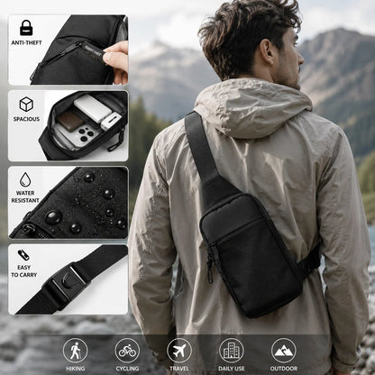 🔥HOT SALE🔥⭐Anti-Theft Everyday Sling Bag – Lightweight Crossbody Travel Pack