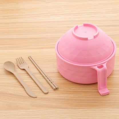 🍜 All-in-One Microwave Noodle Bowl Set | Cook, Drain & Enjoy in Minutes.