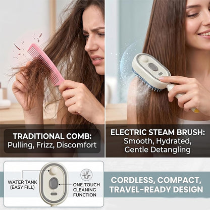 🔥LAST DAY 49% OFF - 2026 Electric Steaming Massage Hair Care Brush