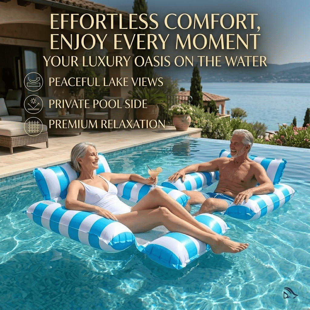 The Azure Float: 4-in-1 Ultra-Lounge System