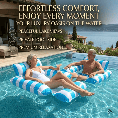 The Azure Float: 4-in-1 Ultra-Lounge System