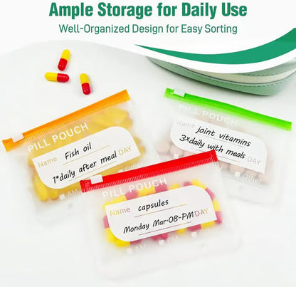 A8 Waterproof Pill Pouch Set