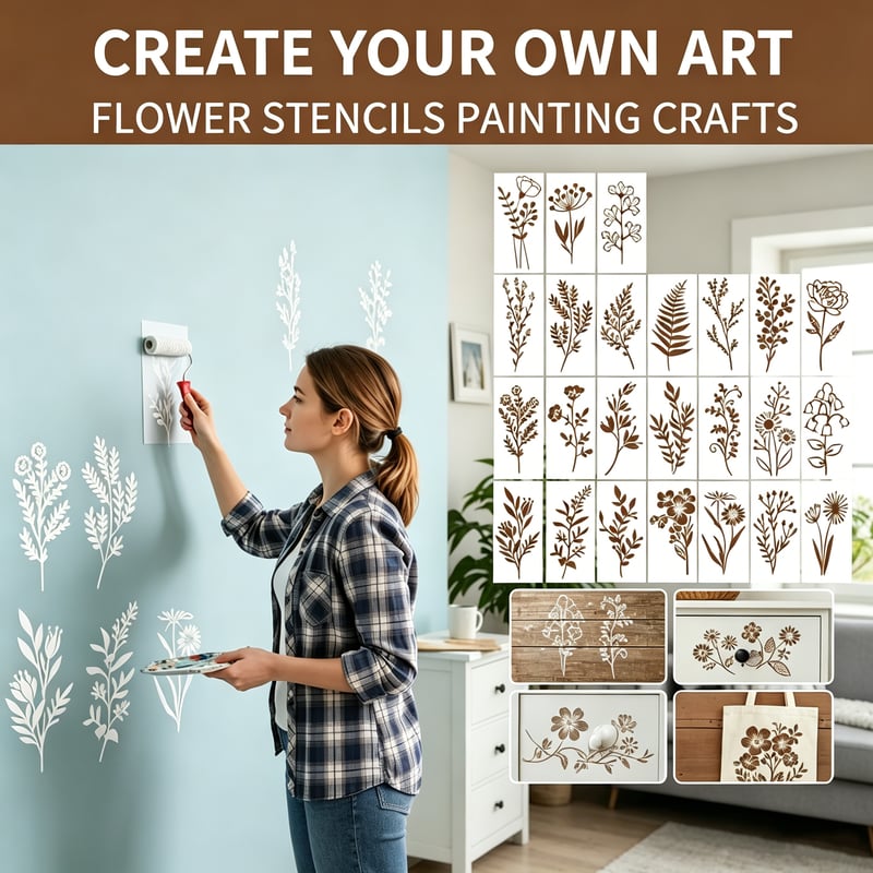 🔥24 PCS - Turn Plain Surfaces Into Blooming Works of Art 🌸