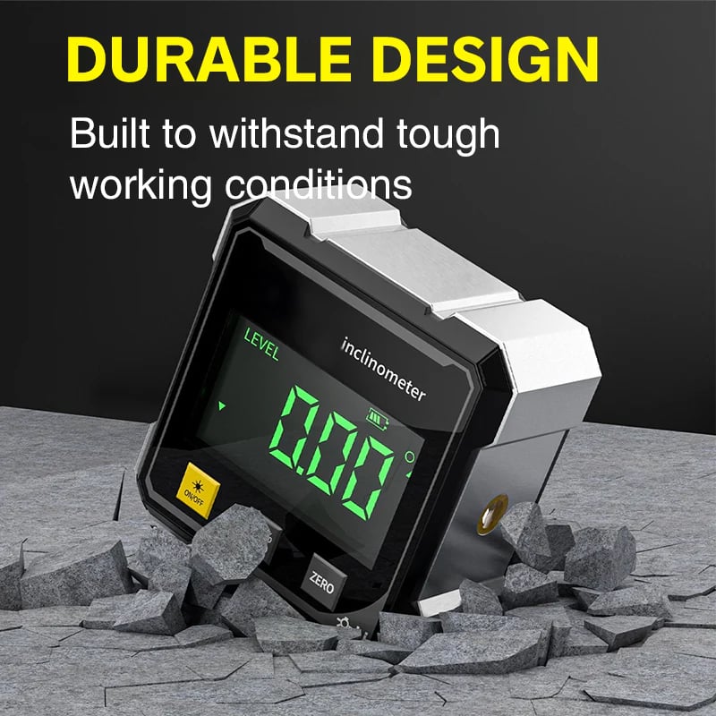 🧲📐 Stop Guessing — Measure with ±0.2° Precision Digital Angle Gauge