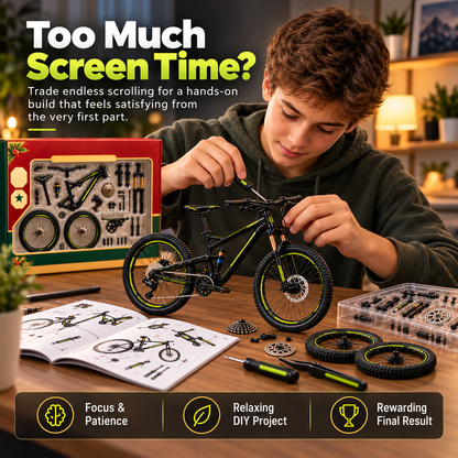 🚵‍♂️🛠️ DIY Mountain Bike Model Building Kit