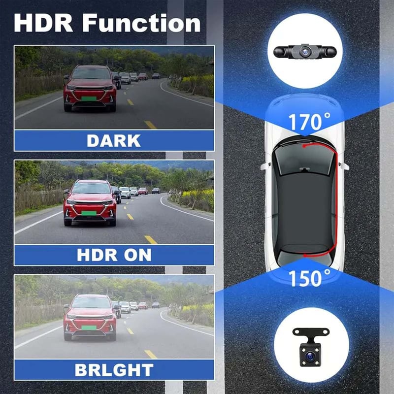 🔥Full View Car Dash Cam System