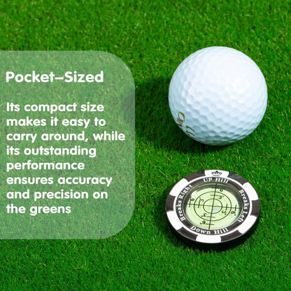 🔥Last Day 49% OFF⛳Golf Hat Clip Ball Marker with High Precision Green Reading Aid Golf Accessories for Men Women