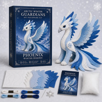 ❄️ Arctic Winter Guardians DIY Patchwork Kit