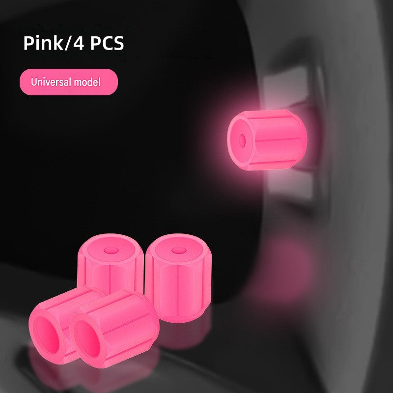 Universal Fluorescent Tire Valve Caps – Protect Valves & Upgrade Your Wheels