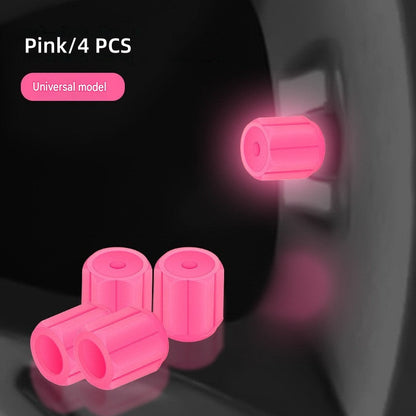 Universal Fluorescent Tire Valve Caps – Protect Valves & Upgrade Your Wheels