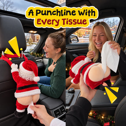 Funny Santa Butt Tissue Holder - product image 3