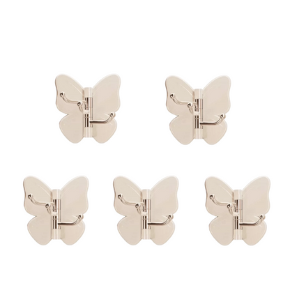 🦋Rotatable Butterfly Hook – Cute Drill-Free Storage For Small Spaces