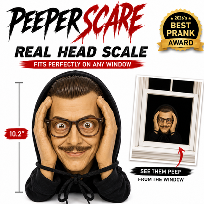 👀 Creepy Window Prank Prop