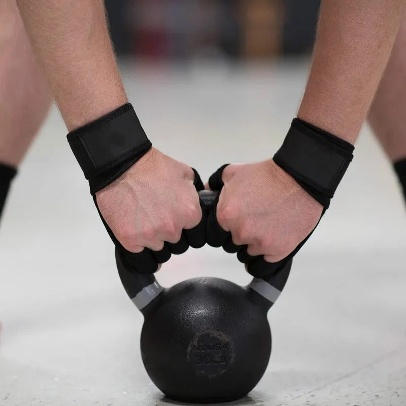 🎖️Weight Lifting Gloves with Built-in Wrist Support & Full Palm Protection