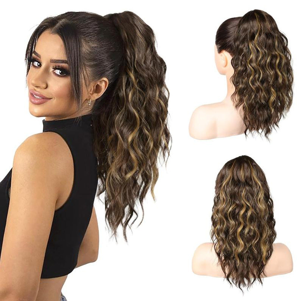 Instant Glam Curly Claw Clip Ponytail Extension|Add Gorgeous Volume & Length In Seconds